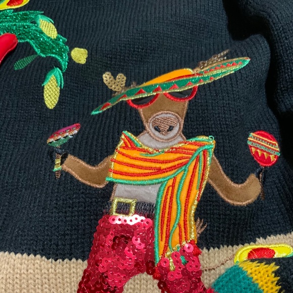 Sueter Women’s size S Holiday Time - Picture 5 of 11